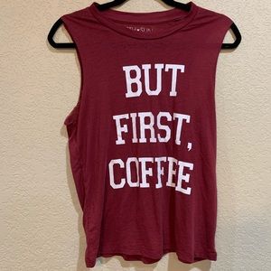 ❤️2/$20❤️ But first, coffee tank